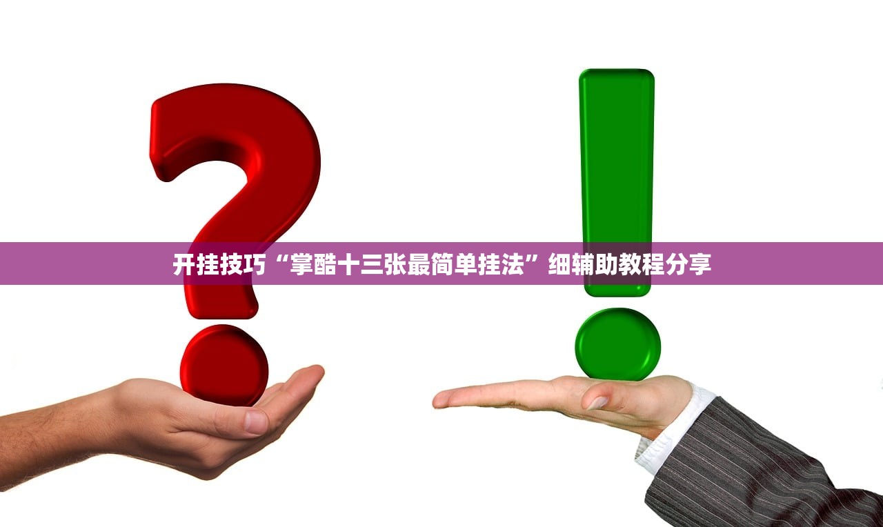 开挂技巧“掌酷十三张最简单挂法	”细辅助教程分享