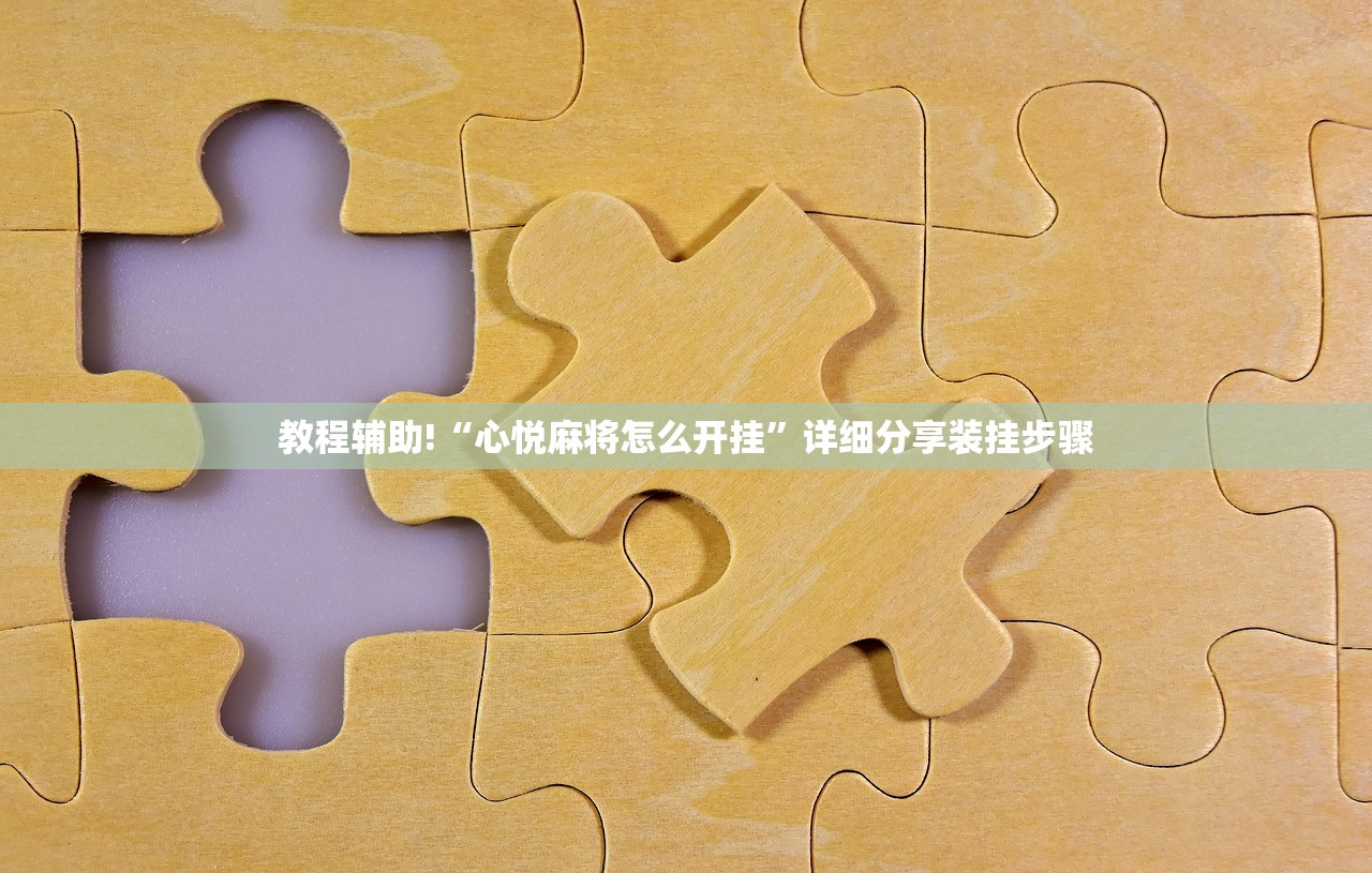教程辅助!“心悦麻将怎么开挂”详细分享装挂步骤