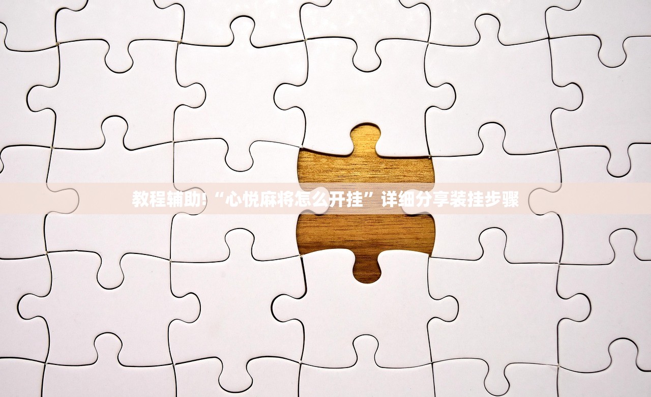 教程辅助!“心悦麻将怎么开挂”详细分享装挂步骤