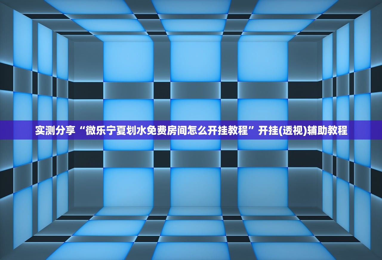 实测分享“微乐宁夏划水免费房间怎么开挂教程”开挂(透视)辅助教程