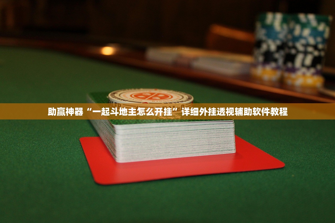 助赢神器“一起斗地主怎么开挂”详细外挂透视辅助软件教程