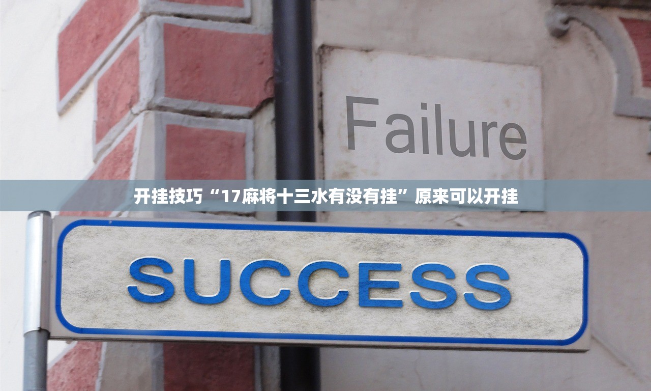 开挂技巧“17麻将十三水有没有挂”原来可以开挂