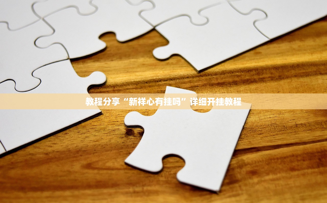 教程分享“新祥心有挂吗”详细开挂教程